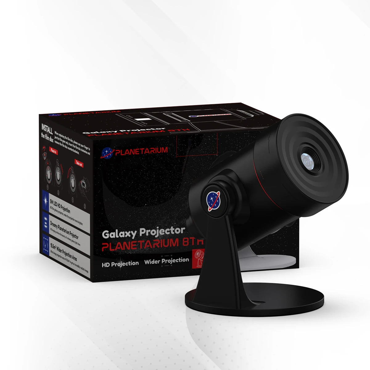 2025 Upgraded Projector, HD Brighter Wider Projection Planetarium Star Projector