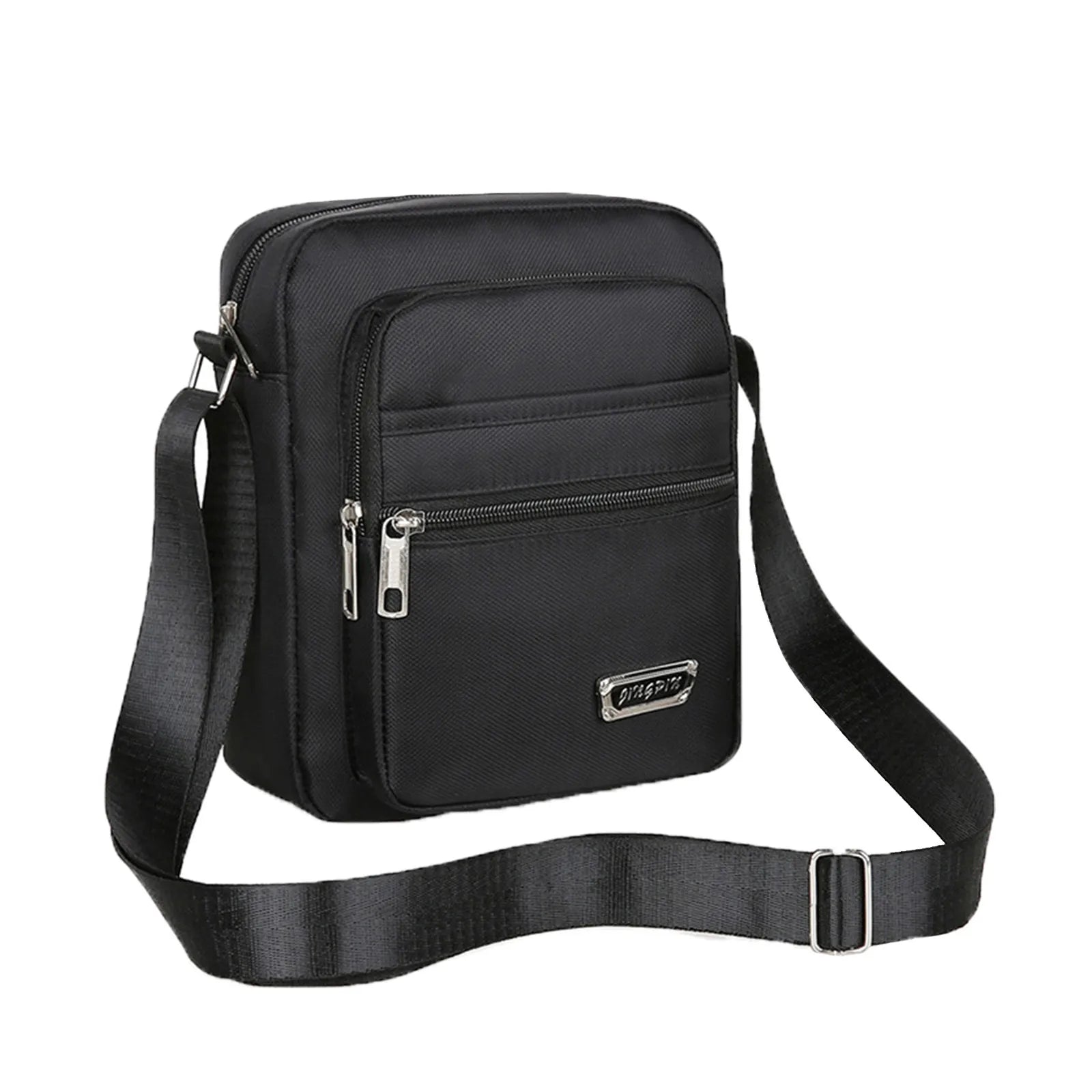 Waterproof Men Crossbody Bags Male Nylon Shoulder Bags Boy Messenger Bag Man Handbags For Travel Casual Large Satchel Grey Bags