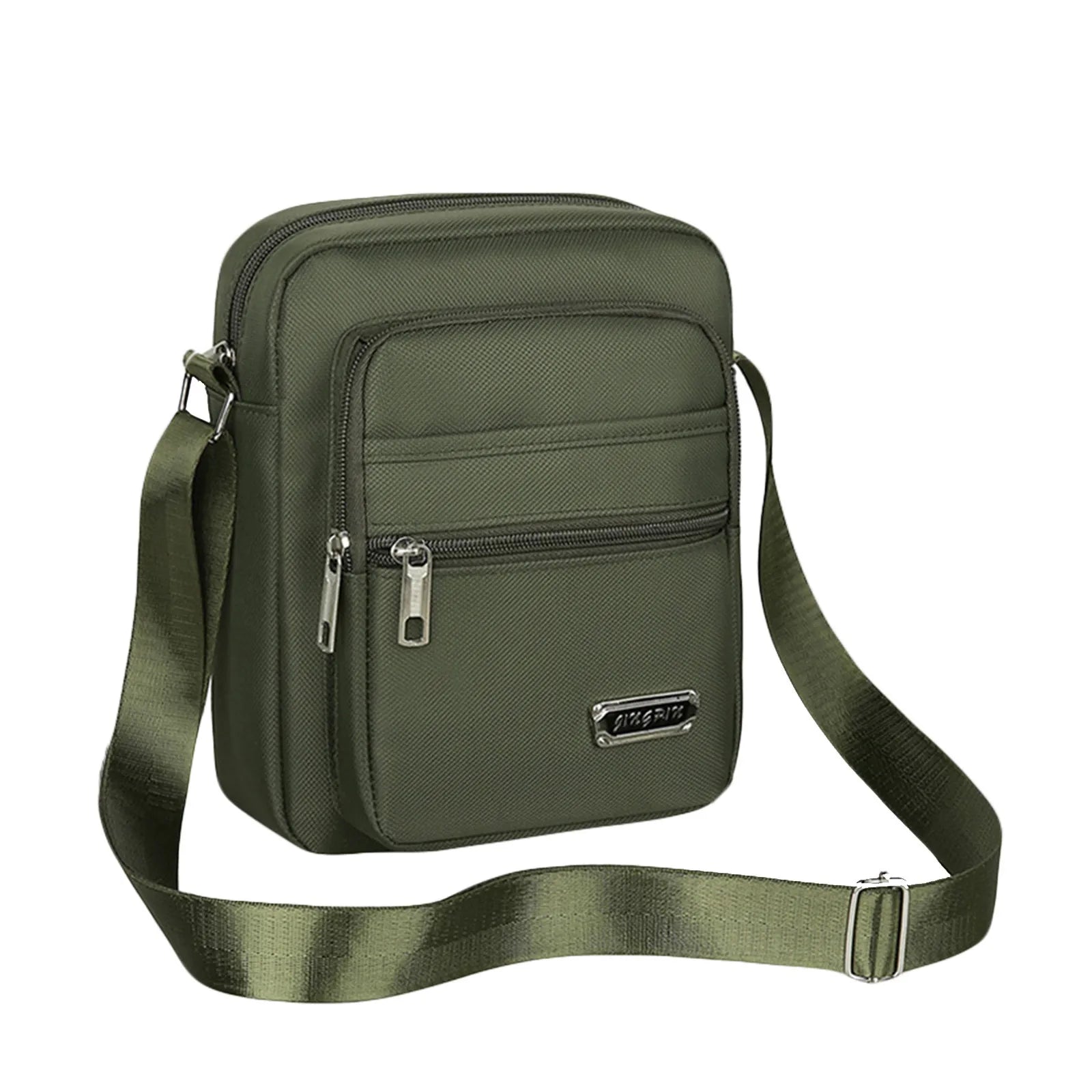 Waterproof Men Crossbody Bags Male Nylon Shoulder Bags Boy Messenger Bag Man Handbags For Travel Casual Large Satchel Grey Bags