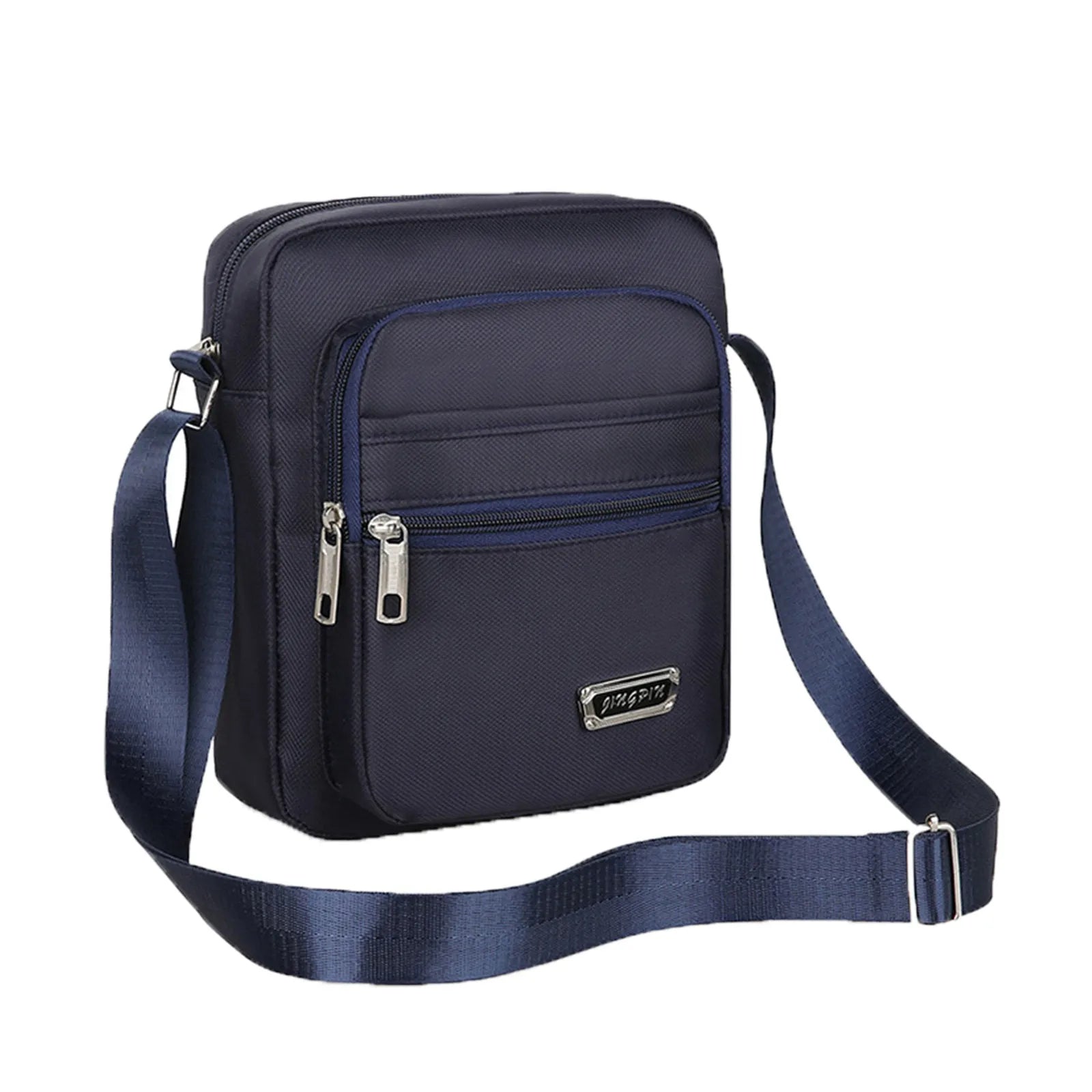 Waterproof Men Crossbody Bags Male Nylon Shoulder Bags Boy Messenger Bag Man Handbags For Travel Casual Large Satchel Grey Bags